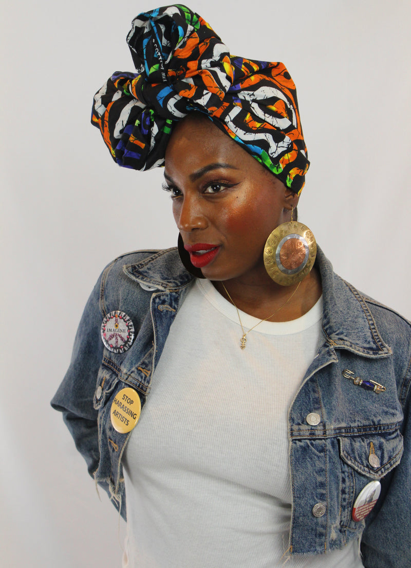 The Year of Aquarius Head Wrap