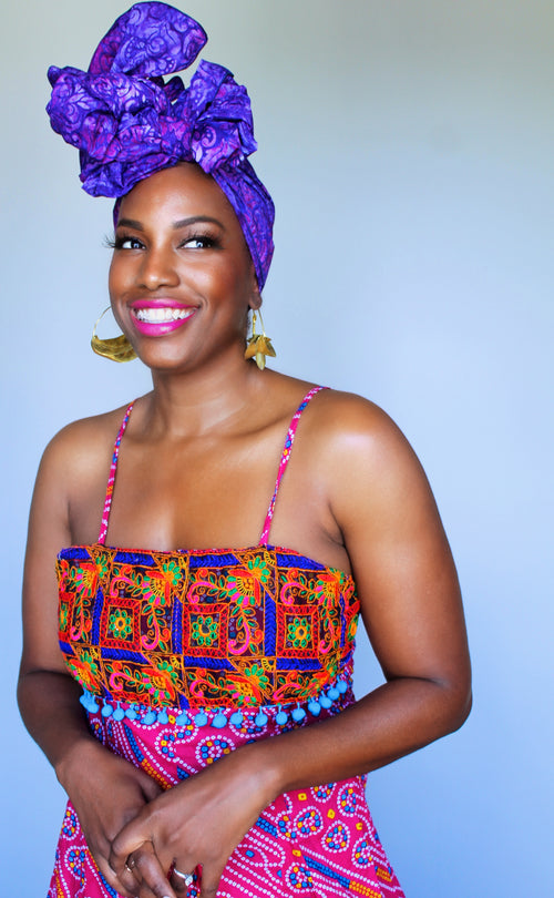 Le Vie en Violette Head Wrap