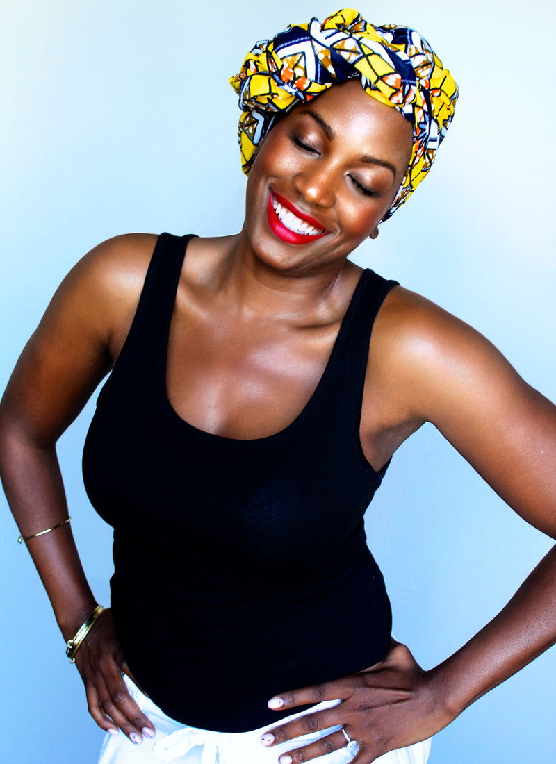 Pardon My Shine head wrap