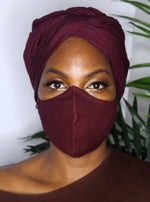 Crowned Cranberry Face Mask