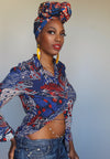 WELL-being Head wrap (RED)