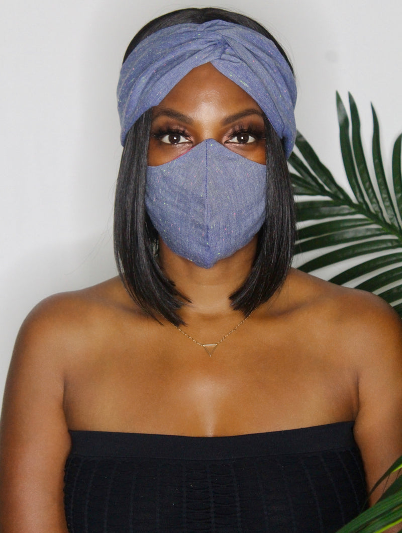 Divine Denim II Face Mask