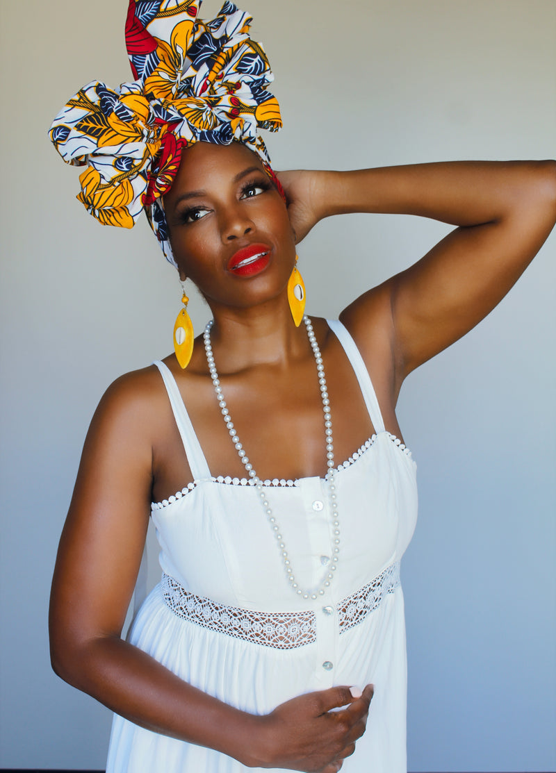 Sacred Flower Head wrap