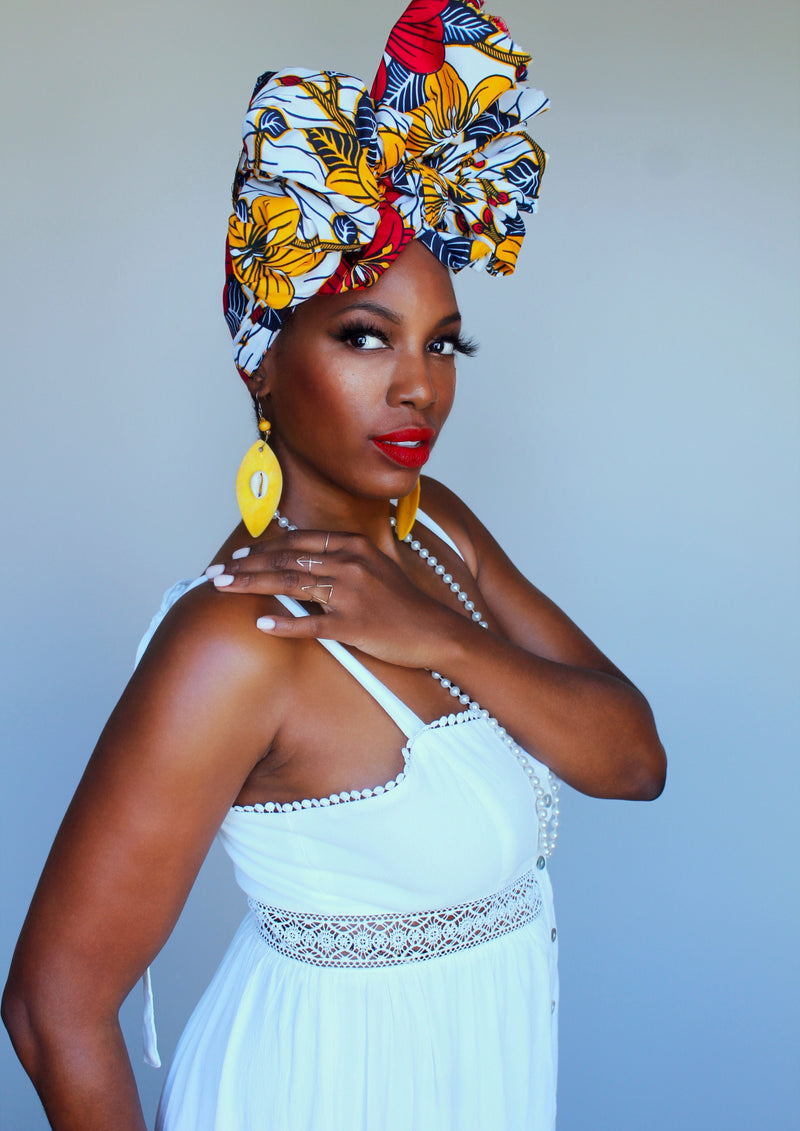 Sacred Flower Head wrap