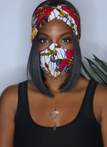 Sacred Flower Face Mask