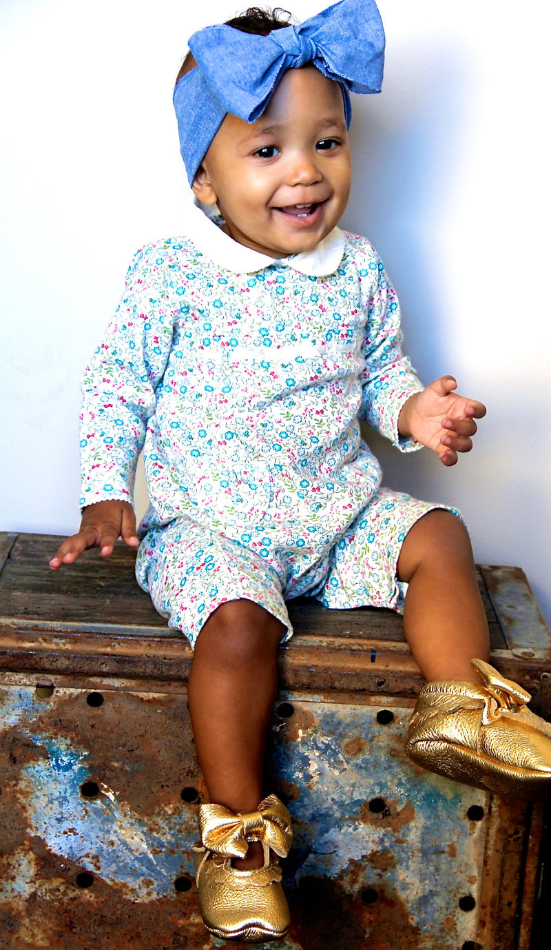 Divine Denim Baby Head Wrap