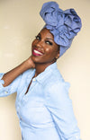 Divine Denim Headwrap