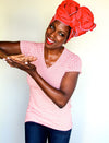 Delta Sigma Theta Head Wrap