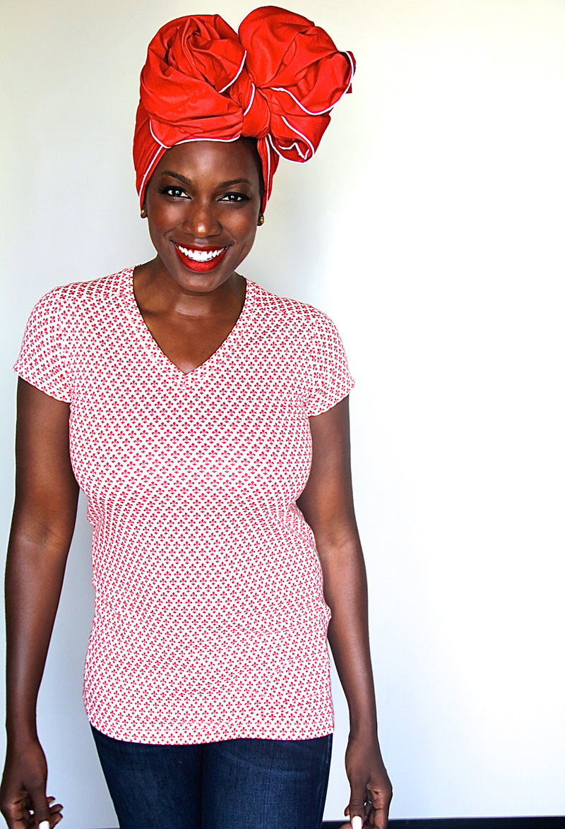 Delta Sigma Theta Head Wrap